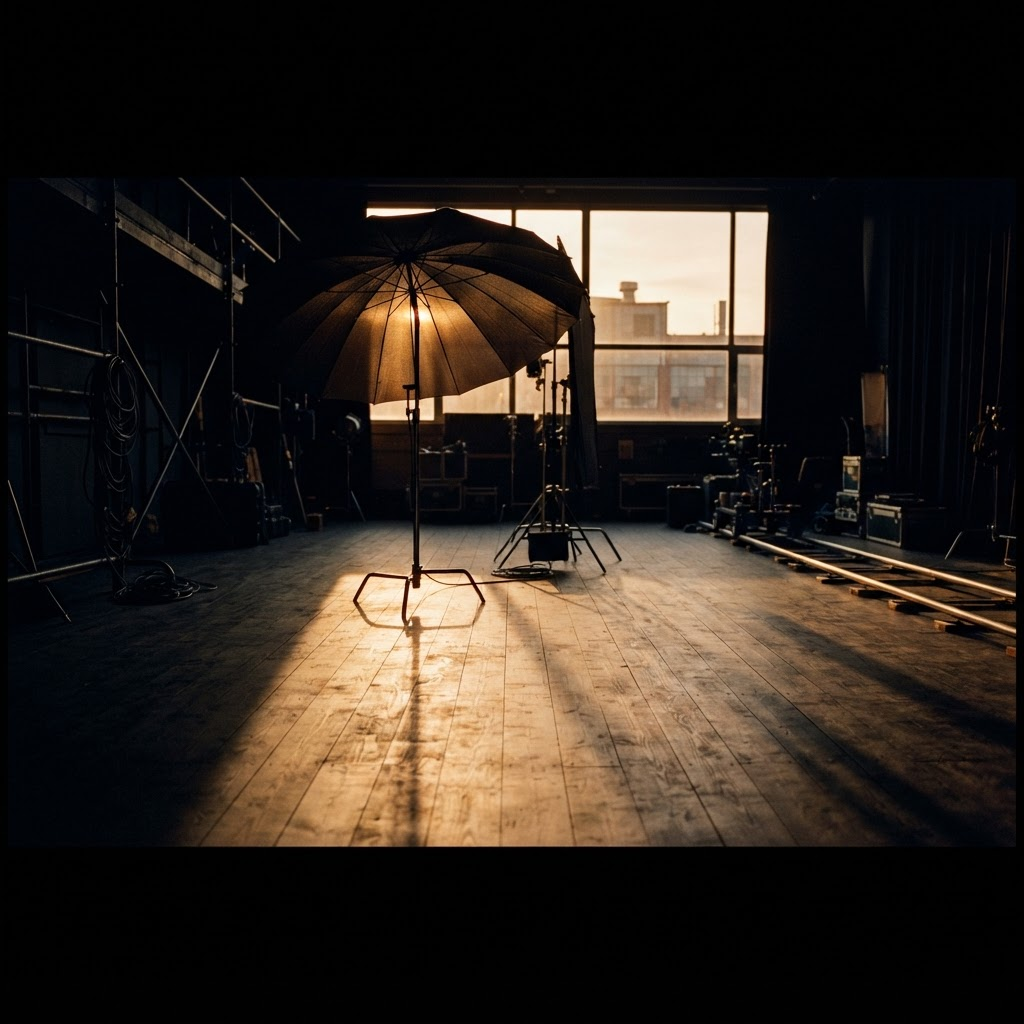 Parasol cinematic backdrop